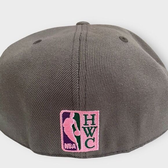 Toronto Raptors Mitchell & Ness NBA From Dusk HWC Fitted Hat Mens size 7 1/2 New - Picture 6 of 12